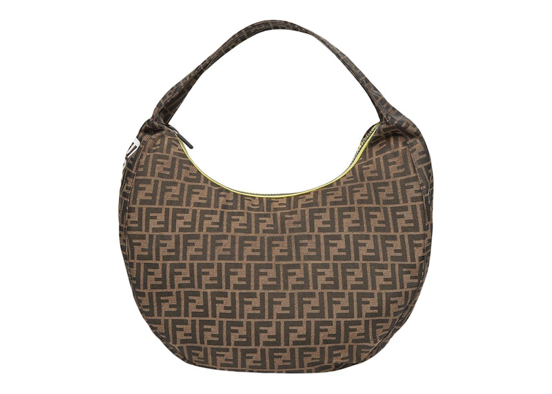 Fendi x FRGMT FF Fabric Bag Hobo Brown