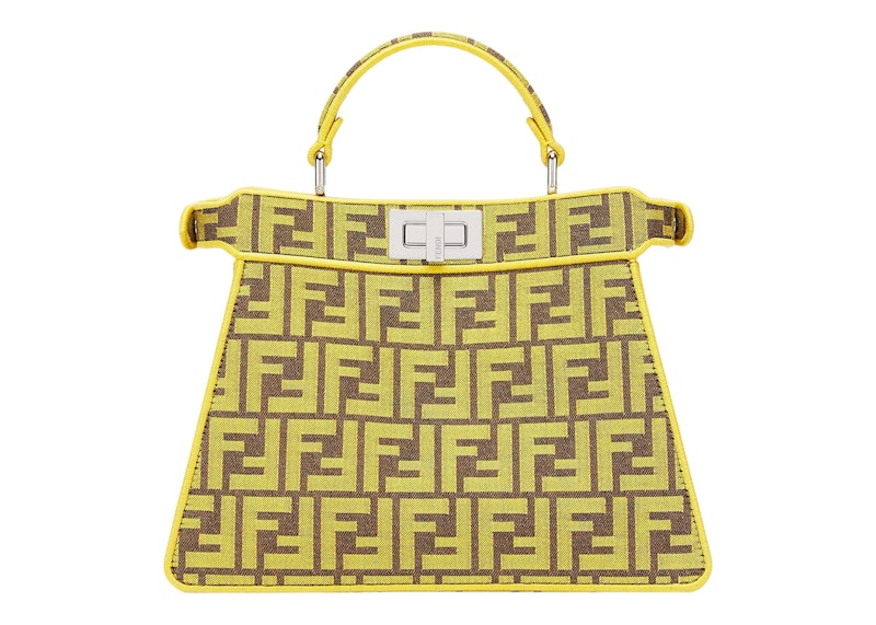 Order Bolso Fendi x FRGMT Peekaboo ISeeU Amarillo de Tela FF.