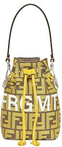 フェンディ x FRGMT FFファブリックミニバッグ モン トレゾール イエロー Buy フェンディ x FRGMT FFファブリックミニバッグ モン トレゾール イエロー