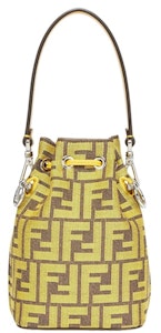 フェンディ x FRGMT FFファブリックミニバッグ モン トレゾール イエロー Order フェンディ x FRGMT FFファブリックミニバッグ モン トレゾール イエロー