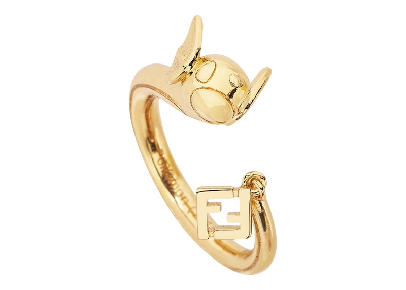 Order Fendi x FRGMT 金属戒指 金色