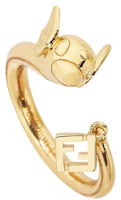 Order Fendi x FRGMT 金屬戒指 金色