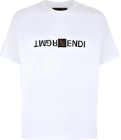 FENDI x FRGMT SS24 Logo Appliqué Short Sleeve T-Shirt White (). FY1144AQJNF0QA0 FENDI x FRGMT SS24 Logo Appliqué Short Sleeve T-Shirt White (). FY1144AQJNF0QA0