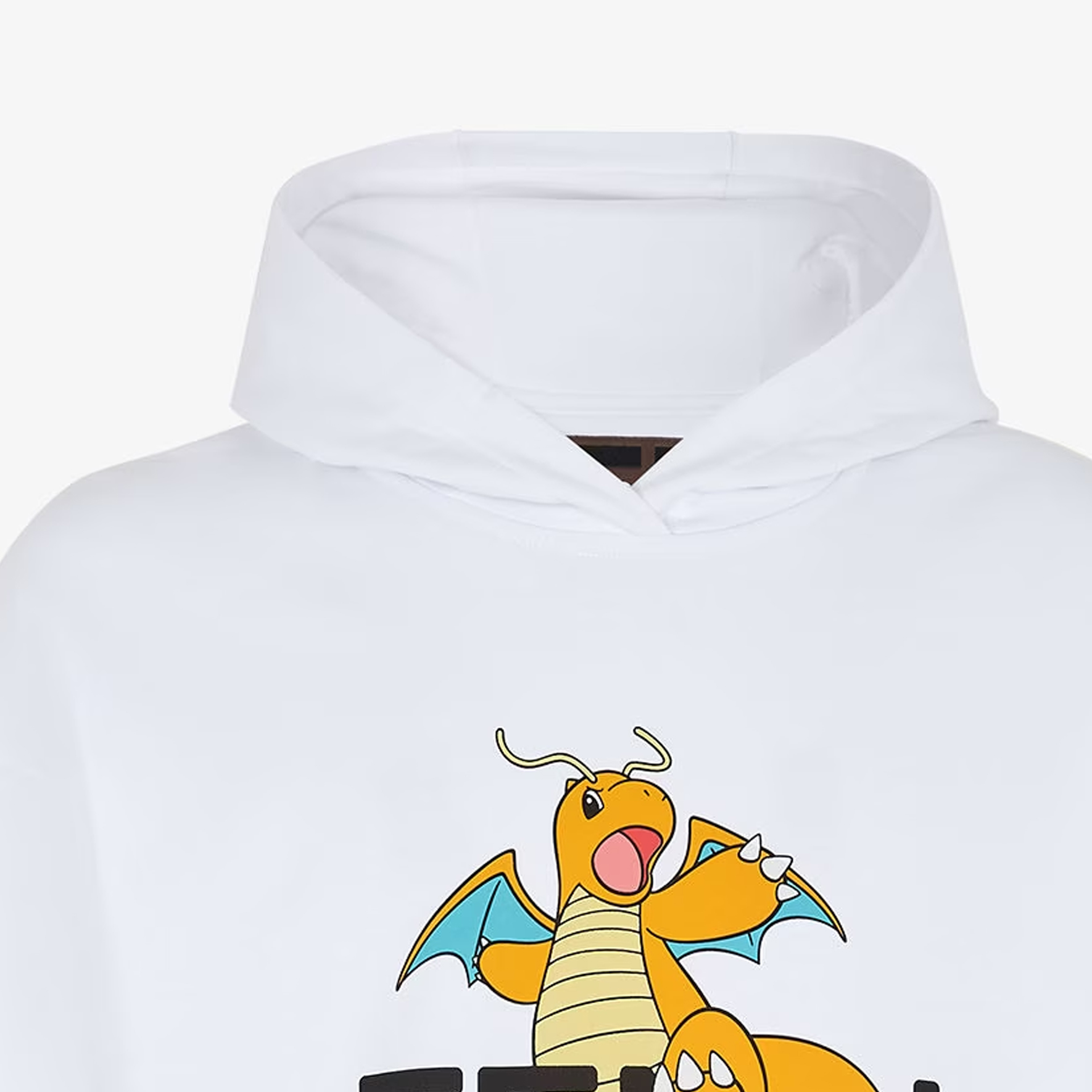 Fendi FRGMT Pokémon SS24 Logo Graphic Print Hoodie Casual Sweatshirt FY1143AQJKF0QA1 圖 10