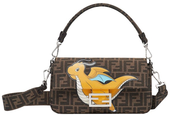 Fendi x FRGMT x Pokemon FF Fabric Bag Baguette Multicolor Buy Fendi x FRGMT x Pokemon FF Fabric Bag Baguette Multicolor