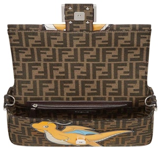 Bolso Fendi x FRGMT x Pokémon FF Tela Baguette Multicolor Lookbook Bolso Fendi x FRGMT x Pokémon FF Tela Baguette Multicolor