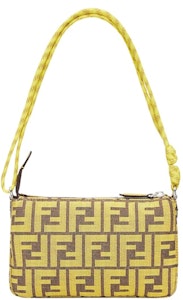 芬迪 x FRGMT x 寶可夢 FF布料黃色手袋長條小包 Order 芬迪 x FRGMT x 寶可夢 FF布料黃色手袋長條小包