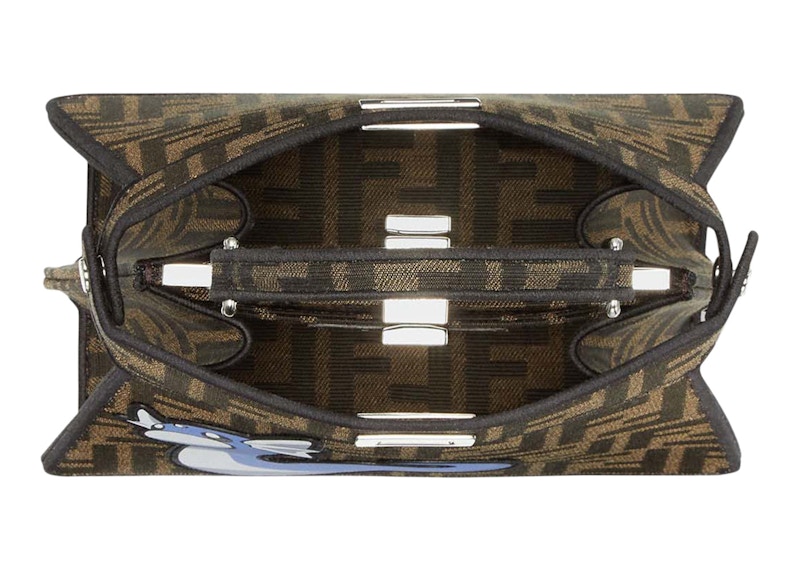 Lookbook 芬迪x FRGMT x 皮卡丘 FF 布料包 Peekaboo ISeeU 小巧多色款