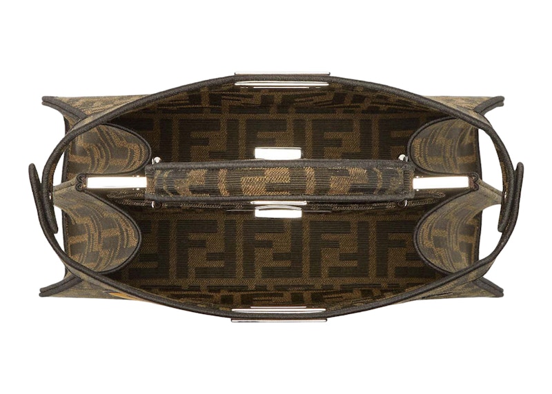 Lookbook フェンディ x FRGMT x ポケモン FFファブリックバッグ ピーカブーISeeU スモール マルチカラー