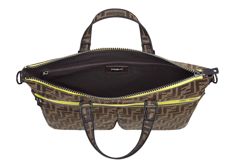 Lookbook Fendi x FRGMT x Pokémon FF 布料袋購物袋棕色