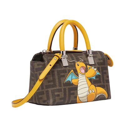 Fendi x FRGMT x Pokemon FF Fabric Boston Bag By The Way Mini Multicolor