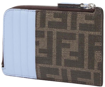 Fendi x FRGMT x Pokemon FF 布料卡片夾卡套 棕色/淺藍色 Order Fendi x FRGMT x Pokemon FF 布料卡片夾卡套 棕色/淺藍色