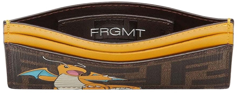 Fendi x FRGMT x Pokemon Pemegang Kad Kain FF Kuning Lookbook Fendi x FRGMT x Pokemon Pemegang Kad Kain FF Kuning