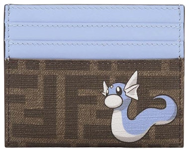 Fendi x FRGMT x Pokemon Tempat Kartu FF Fabric Coklat Buy Fendi x FRGMT x Pokemon Tempat Kartu FF Fabric Coklat