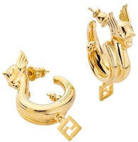 Fendi x FRGMT x Pokemon Subang Emas Metalik Emas Order Fendi x FRGMT x Pokemon Subang Emas Metalik Emas