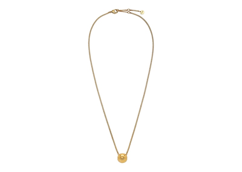 Fendi x FRGMT x Pokemon Metal Necklace Gold