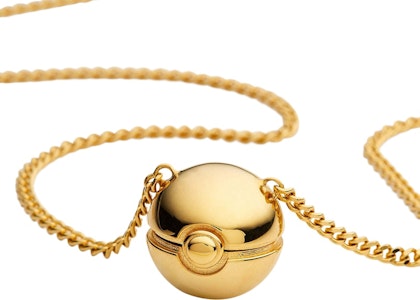 芬迪xFRGMTx宝可梦金色金属项链 Order 芬迪xFRGMTx宝可梦金色金属项链