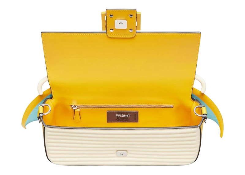 Lookbook Fendi x FRGMT x Pokemon Beg Nappa Kulit Baguette Kuning