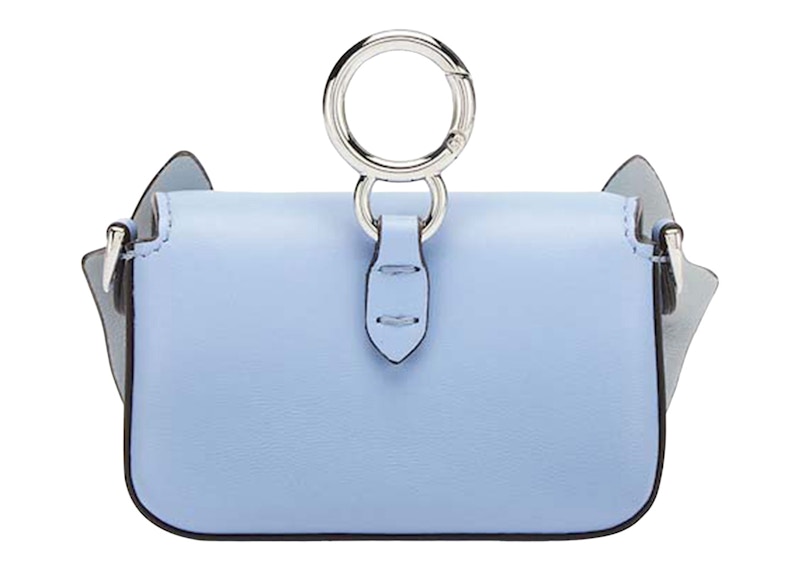 Order Fendi x FRGMT x 宝可梦 Nappa 皮革小号法棍吊饰 浅蓝色