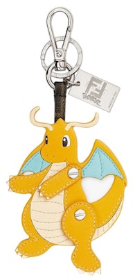 Fendi x FRGMT x Pokemon Nappa Leather Charm Yellow Buy Fendi x FRGMT x Pokemon Nappa Leather Charm Yellow