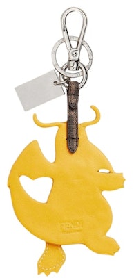 Fendi x FRGMT x Pokemon Nappa Leather Charm Yellow Order Fendi x FRGMT x Pokemon Nappa Leather Charm Yellow