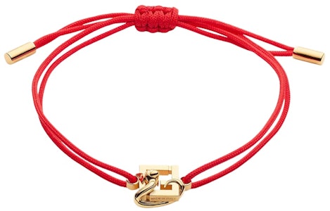 펜디 x FRGMT x 포켓몬 리본 팔찌 레드 Buy 펜디 x FRGMT x 포켓몬 리본 팔찌 레드