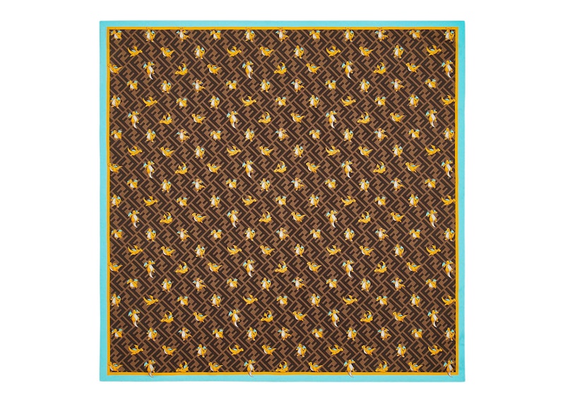 Fendi x FRGMT x Pokemon Silk Foulard Multicolor