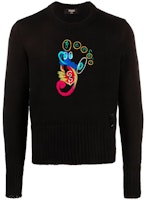 FENDI x Noel Fielding FW21 Abstract Cartoon Print Sweater Black FZY455AH36F0QA1 FENDI x Noel Fielding FW21 Abstract Cartoon Print Sweater Black FZY455AH36F0QA1