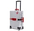 Order Fendi x Rimowa Cabin Trolley Luggage Zucca Red Web Belt Silver