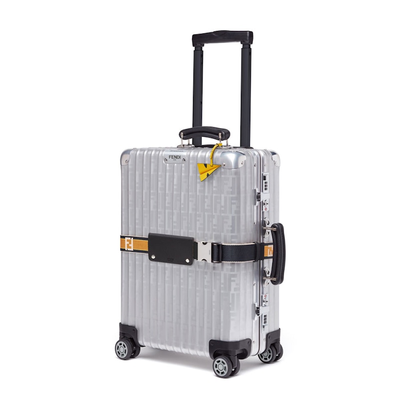 Order Maleta Fendi x Rimowa Zucca Amarilla Plata con Correa Web