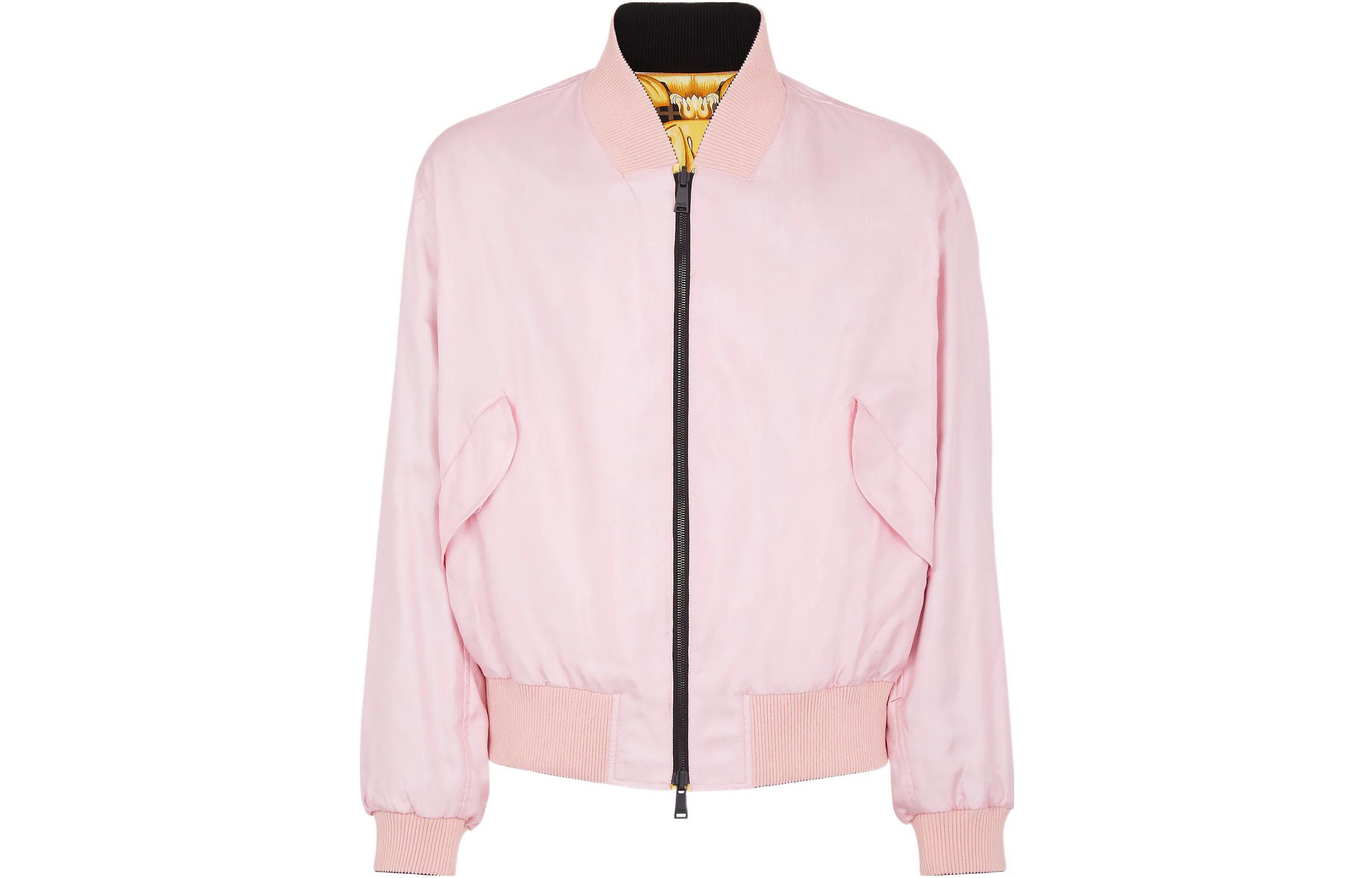FENDI VERSACE  Reversible Silk Bomber Jacket Multicolor. FW1091AJN8F1H3U 圖 3