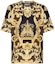 Buy FENDI x VERSACE Graphic Print Casual Black Gold T-Shirt. FY0936AKDZF1440