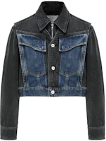 Feng Chen Wang 2-in-1 Color Block Denim Jacket Men FUF16JK23 Feng Chen Wang 2-in-1 Color Block Denim Jacket Men FUF16JK23