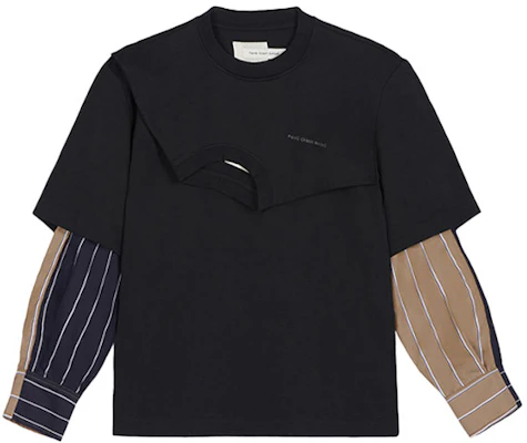 Feng Chen Wang 2-in-1 Patchwork Long Sleeve Sweatshirt Black () FF12SWE307B Buy Feng Chen Wang 2-in-1 Patchwork Long Sleeve Sweatshirt Black () FF12SWE307B