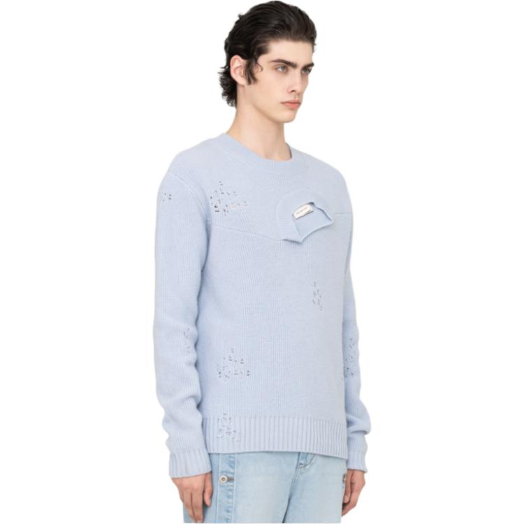 Lookbook Feng Chen Wang Jersey Casual 2 en 1 Desgastado y Reconstruido. FUS15KT05