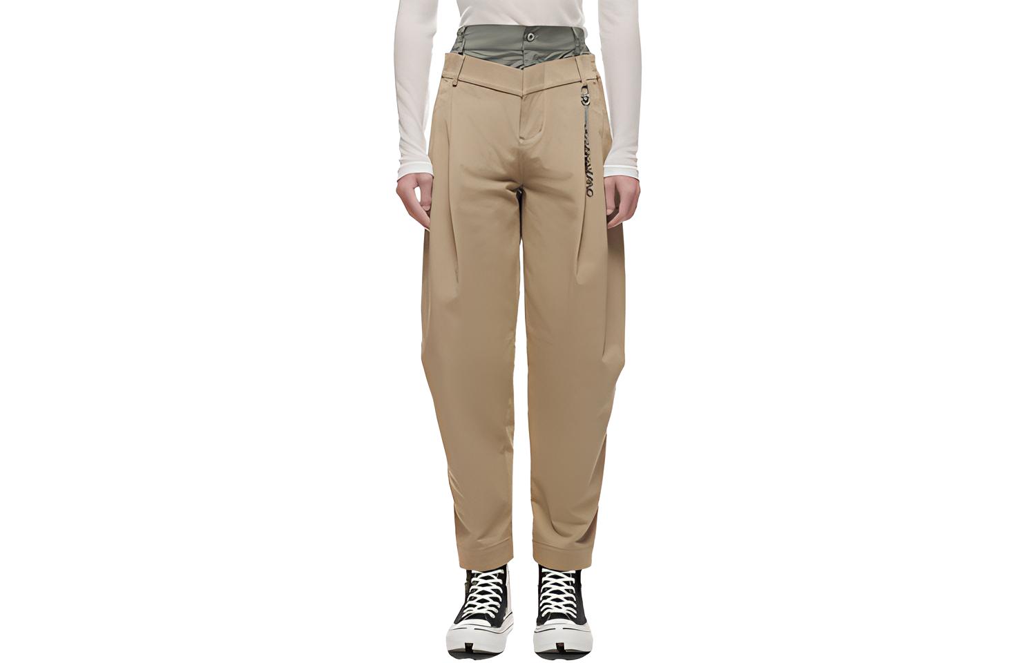 Feng Chen Wang  Mid-Waist Loose Straight Casual Pants FS11TRO513
