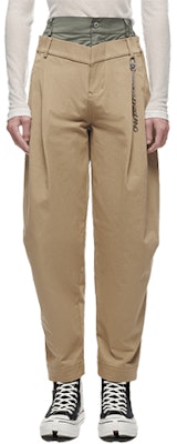 Pantalones Casuales Rectos y Sueltos de Cintura Media Feng Chen Wang. FS11TRO513 Order Pantalones Casuales Rectos y Sueltos de Cintura Media Feng Chen Wang. FS11TRO513