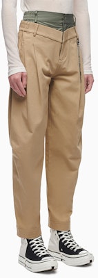 Pantalones Casuales Rectos y Sueltos de Cintura Media Feng Chen Wang. FS11TRO513 Purchase Pantalones Casuales Rectos y Sueltos de Cintura Media Feng Chen Wang. FS11TRO513