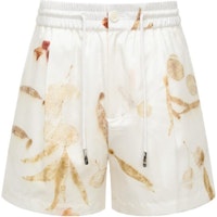 Feng Chen Wang White Breathable Comfortable Shorts Casual Wear FMS17ST07 Feng Chen Wang White Breathable Comfortable Shorts Casual Wear FMS17ST07