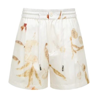 Feng Chen Wang White Breathable Comfortable Shorts Casual Wear FMS17ST07