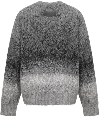Cárdigan Unisex Gris Oscuro Tie-Dye de Punto Feng Chen Wang AW24. FUF18KT05 Lookbook Cárdigan Unisex Gris Oscuro Tie-Dye de Punto Feng Chen Wang AW24. FUF18KT05
