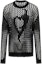Order Feng Chen Wang Jersey Unisex Negro con Recortes de Corazón. FUS17KT12B
