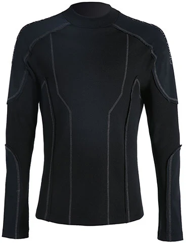 feng-chen-wang-black-pullover-sweater-with-striped-dark-gray-knit-details-ff-10-jer-1301