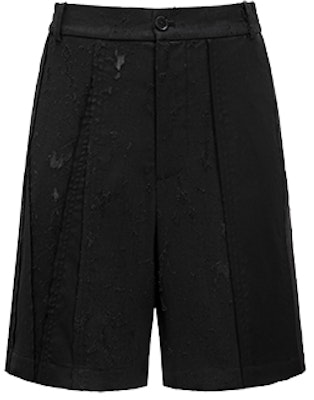 Feng Chen Wang Pantalones Cortos Negros Unisex con Cremallera Diseño Simple. FMS17ST05 Order Feng Chen Wang Pantalones Cortos Negros Unisex con Cremallera Diseño Simple. FMS17ST05