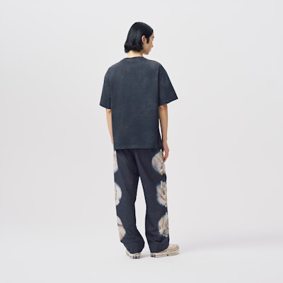 Camiseta Negra Unisex de Manga Corta Feng Chen Wang Botanical Dye. FMS17TS08 Details for Camiseta Negra Unisex de Manga Corta Feng Chen Wang Botanical Dye. FMS17TS08