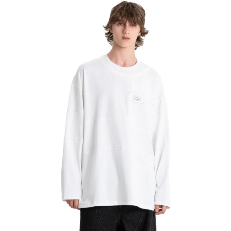 Details for Sudadera Hombre Feng Chen Wang Colorblock Oversize Deconstruida. FMF16HD08