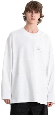 Sudadera Hombre Feng Chen Wang Colorblock Oversize Deconstruida. FMF16HD08 Details for Sudadera Hombre Feng Chen Wang Colorblock Oversize Deconstruida. FMF16HD08