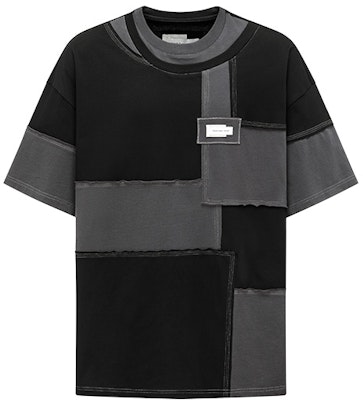 Camiseta Unisex Negra Feng Chen Wang Deconstructed Color-Block FMF18TS01 Buy Camiseta Unisex Negra Feng Chen Wang Deconstructed Color-Block FMF18TS01