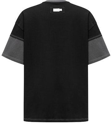 Camiseta Unisex Negra Feng Chen Wang Deconstructed Color-Block FMF18TS01 Lookbook Camiseta Unisex Negra Feng Chen Wang Deconstructed Color-Block FMF18TS01