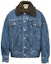 Buy Chaqueta Desmontable Feng Chen Wang de Mezclilla Plisada Azul para Hombre. FF12JAC126